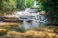 Beautiful waterfall in Brazil near Itacare city