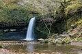 Waterfall in Brecon Beacons Royalty Free Stock Photo