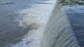 A beautiful waterfall from a check dam at Kerala India.