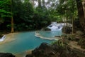 Erawan Waterfall,beautiful waterfal in Thailand