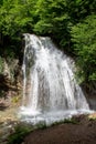 Beautiful Waterfall Djur-Djur in Ukraine, Crimea, Summer