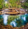 Beautiful waterfall Huai Mae Khamin, Thailand