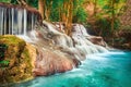 Beautiful waterfall Huai Mae Khamin, Thailand