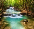 Beautiful waterfall Huai Mae Khamin, Thailand