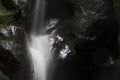 Beautiful Waterfall in mounain Adrspach Rock City