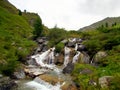 Beautiful Waterfall from the Mountains .