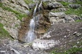 Beautiful waterfall in the mountains Royalty Free Stock Photo
