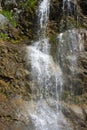 Beautiful waterfall in the mountains Royalty Free Stock Photo
