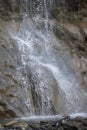 Beautiful waterfall in the mountains Royalty Free Stock Photo