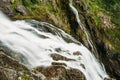 Beautiful waterfall in Norway. Norwegian nature landscape Royalty Free Stock Photo