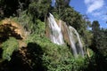 Beautiful waterfall in Parque Guanayara, Cuba Royalty Free Stock Photo