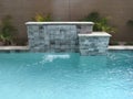 Beautiful waterfall and pool in Arizona Royalty Free Stock Photo