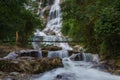 Beautiful waterfall in rainforest jungle