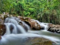 Lata Mengkuang Waterfall in Sik, Kedah, Malaysia