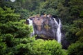 A beautiful waterfall in Sri Lanka named Galaboda ella Royalty Free Stock Photo