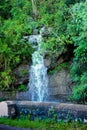 Beautiful waterfall in Sri Lanka Upcountry, nature of sri lanka