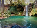 Beautiful waterfall with very cold water