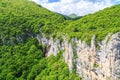 Beautiful waterfall in Vratsa Balkan Mountains Royalty Free Stock Photo