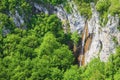 Beautiful waterfall in Vratsa Balkan Mountains Royalty Free Stock Photo