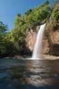 Beautiful waterfalls in the forest, quiet in Thailand