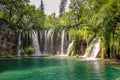 Beautiful Waterfalls of Plitvice in Croatia