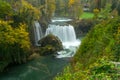 Beautiful Waterfalls at Rastoke, Croatia