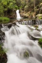 Beautiful waterfalls during springtime Royalty Free Stock Photo