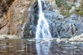 Waterfalls in high atlas mountains