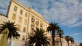 Beautiful waterfront buildings on the Riva in Split