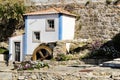 Beautiful waterwheel in Azenhas do Mar in Portugal Royalty Free Stock Photo