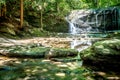 Beautiful watrefalls in upstate south carolina Royalty Free Stock Photo