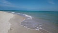 Beautiful waves at ram sethu rameswaram india.