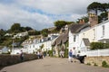 St Mawes Cornwall visitors in beautiful weather