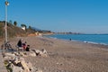 Benicarlo Spain beach platja de la Mar Xica near alegria del mar camping