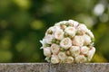 Beautiful wedding bouquet of the bride Royalty Free Stock Photo