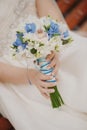 Beautiful wedding bouquet Bride Royalty Free Stock Photo