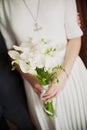 Beautiful wedding bouquet Bride Royalty Free Stock Photo