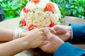 Beautiful wedding bouquet Royalty Free Stock Photo