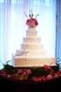 Beautiful wedding cake Royalty Free Stock Photo