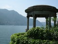 Beautiful wedding cupola Como Royalty Free Stock Photo