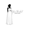 Beautiful Wedding Dresses Boutique Logo, Bridesmaid Gown Logo, Bridal Gown Logo Vector Design