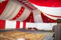 Beautiful wedding tents in Kashmir