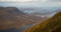 Beautiful Wester Ross mountains and Loch Torridon, Scotland, UK Royalty Free Stock Photo