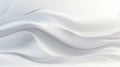Beautiful white background with waves a luxry style abstract