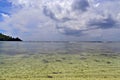 Beautiful white beaches on the paradise islands Seychelles fotographed on a sunny day