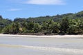 Beautiful white beaches on the paradise islands Seychelles fotographed on a sunny day