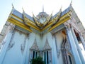 Beautiful white Bhuddhist temple Royalty Free Stock Photo