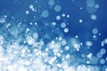 White Blue Colorful Bokeh Background Abstract Blue