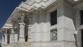 Beautiful white marble Lakshmi Narayan Temple