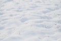 Beautiful white pure snow texture background, winter precipitation